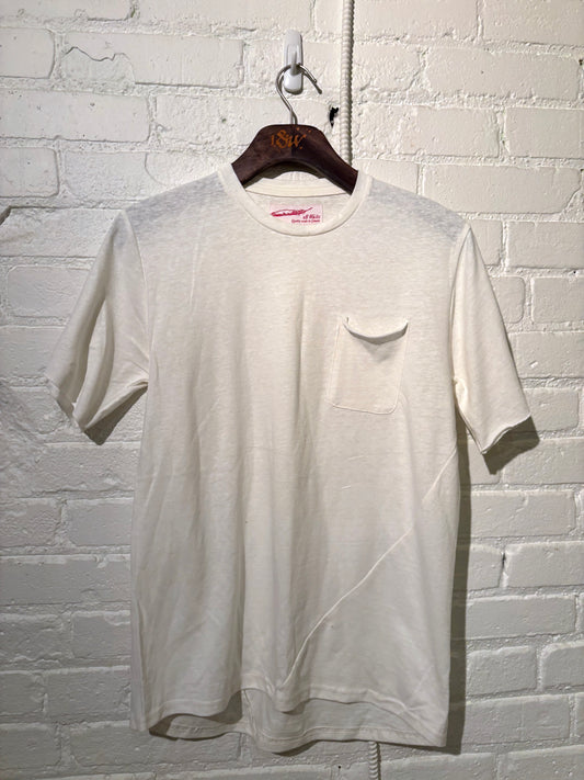 Vintage Short Sleeve Pocket Tee | Natural