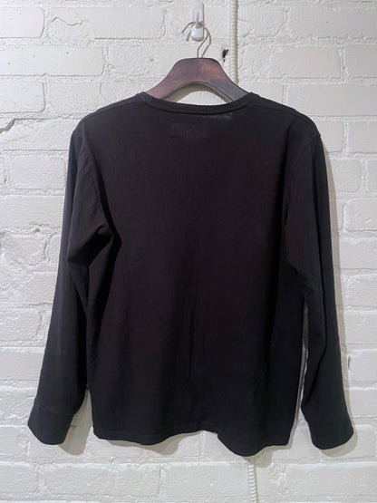 Vintage Pocket Tee |  Black Hemp