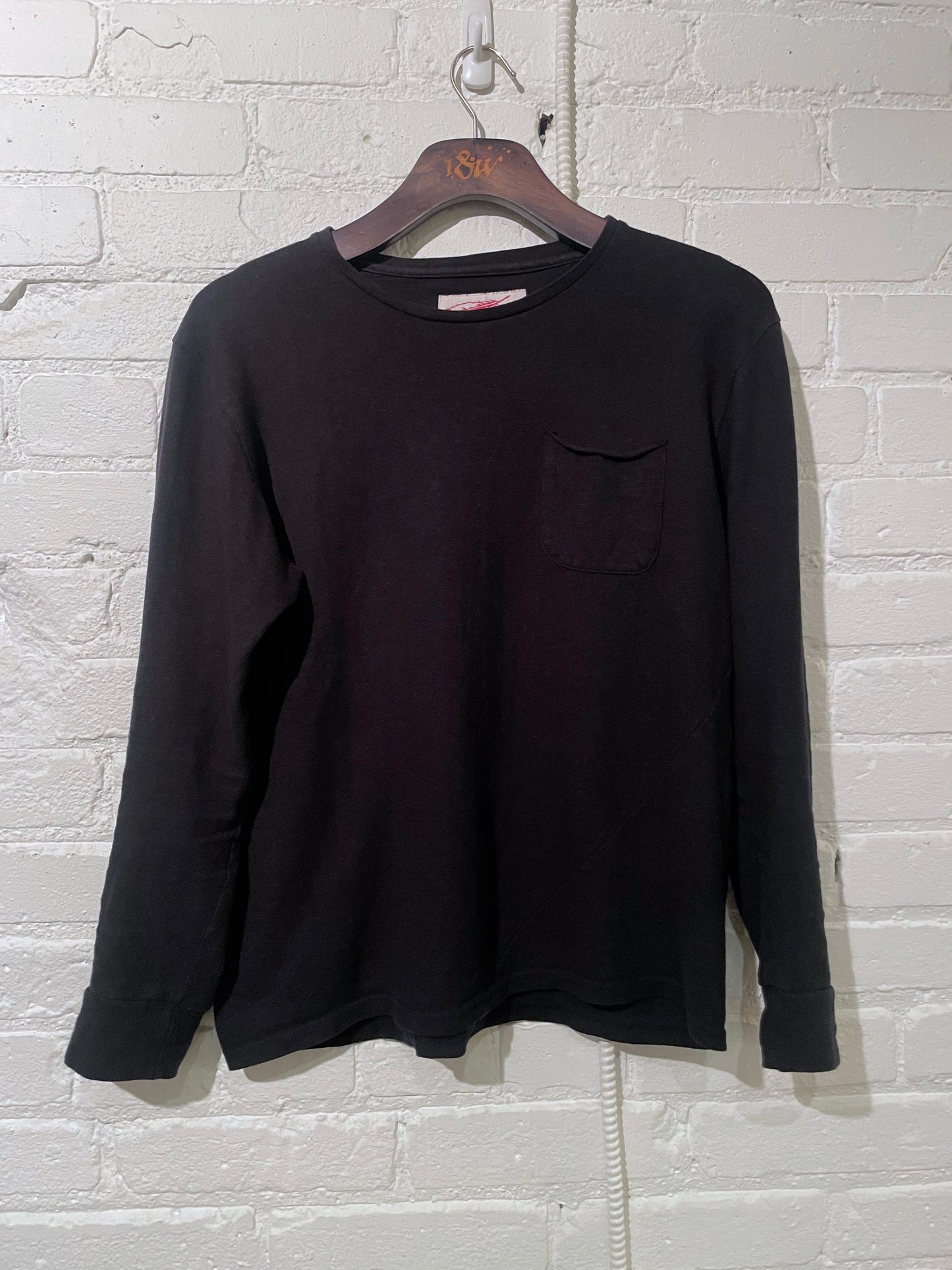 Vintage Pocket Tee |  Black Hemp