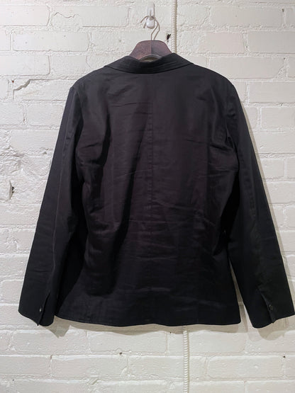 Vintage Baumer | Black Herringbone