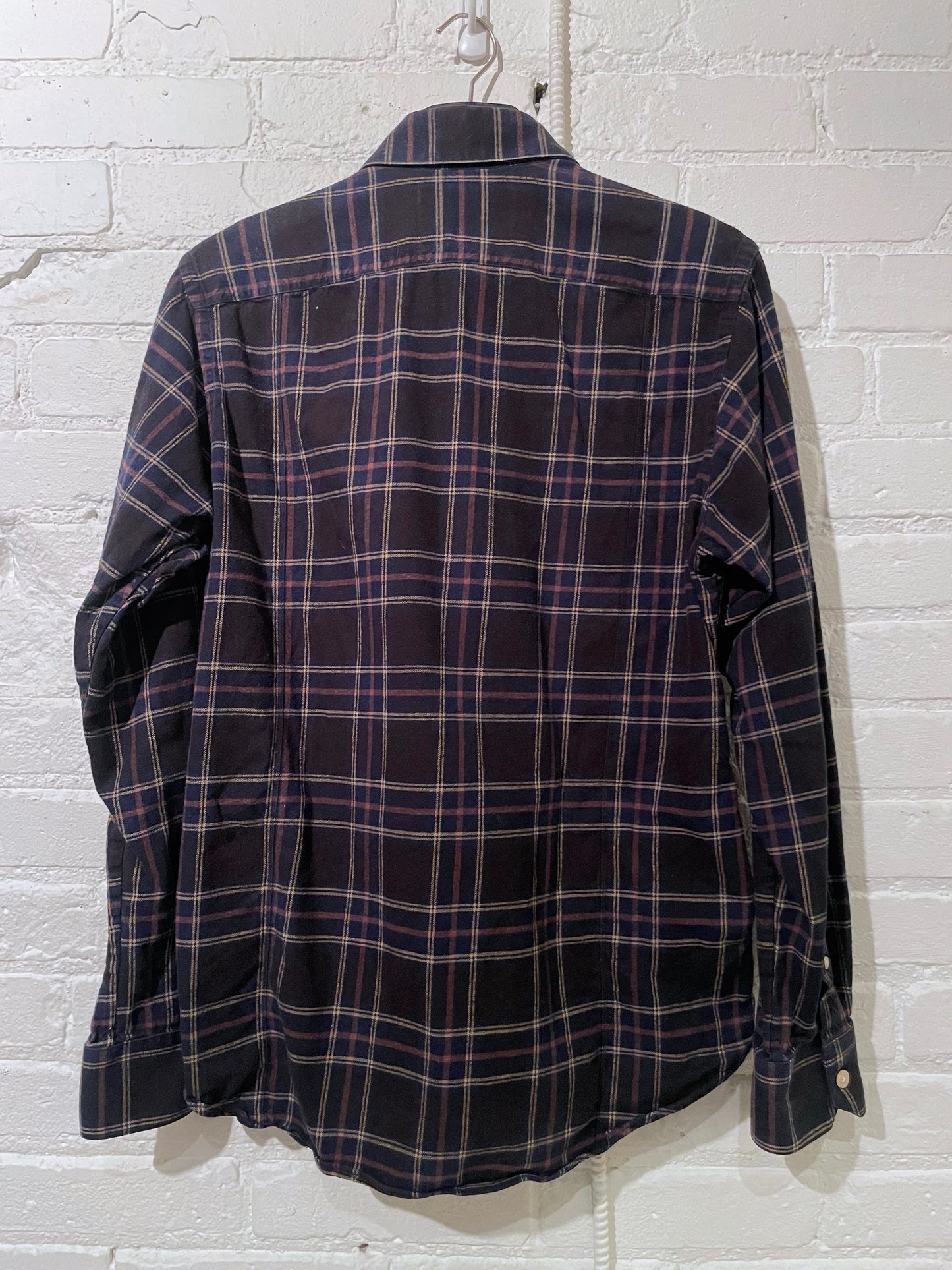 Vintage Woodsman | Navy Black Plaid