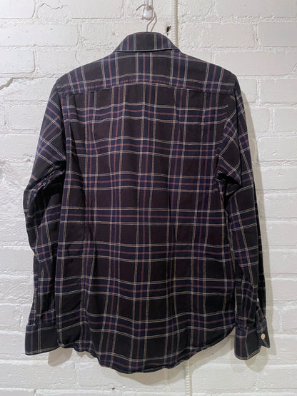 Vintage Woodsman | Navy Black Plaid