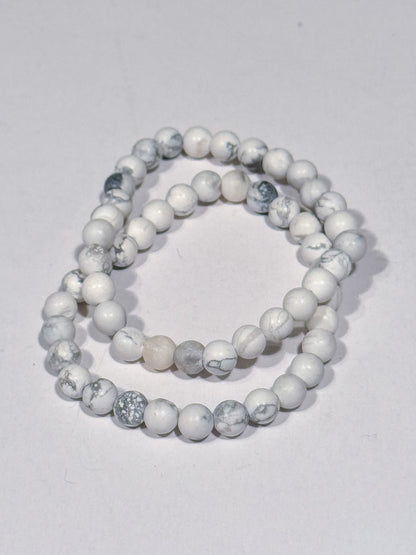 Stone Bracelet | White Marble