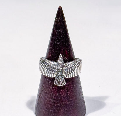 Eagle-shaped accessory from 18 Waits — part of their Rock and Roll Fashion-inspired collection and Sustainable Men's clothing brand ethos.