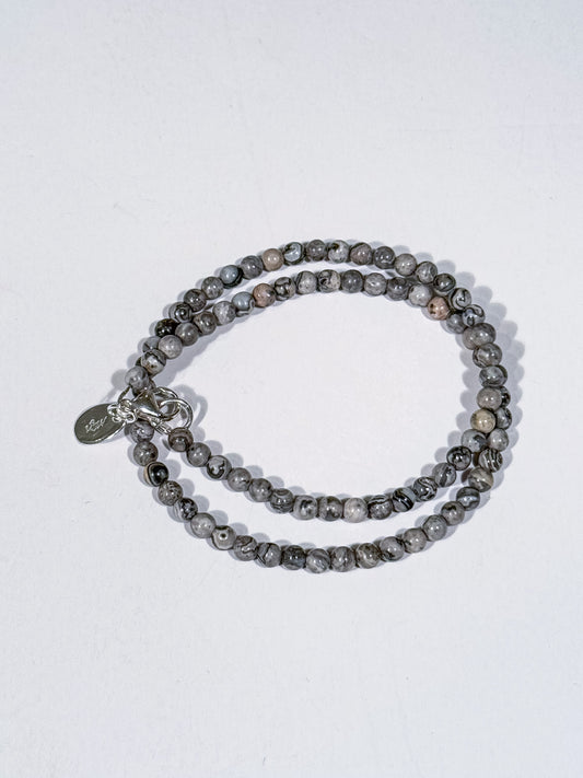 Aloha Stone Bracelet | Grey Cats Eye