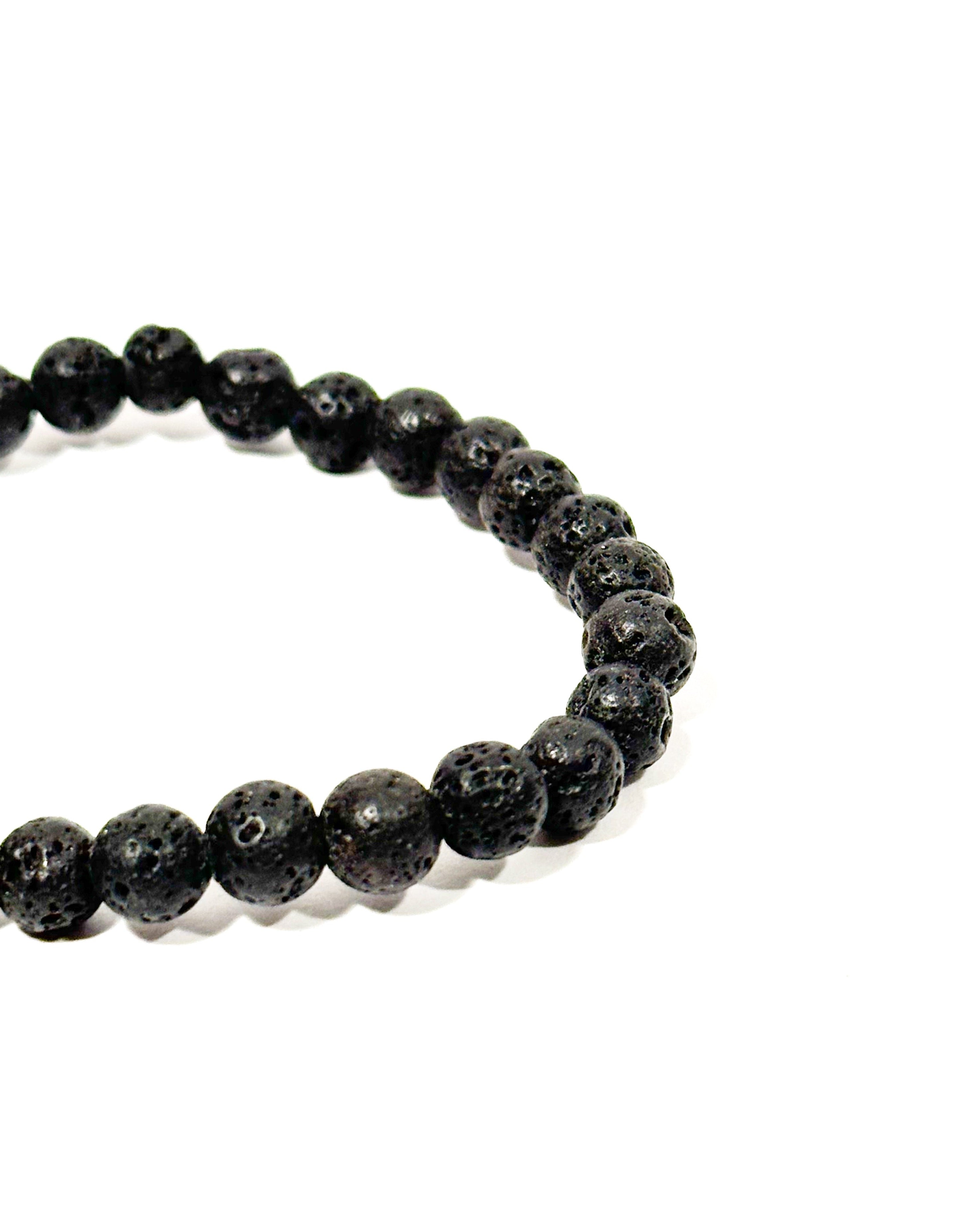 Stone Bracelet | Volcanic Ash