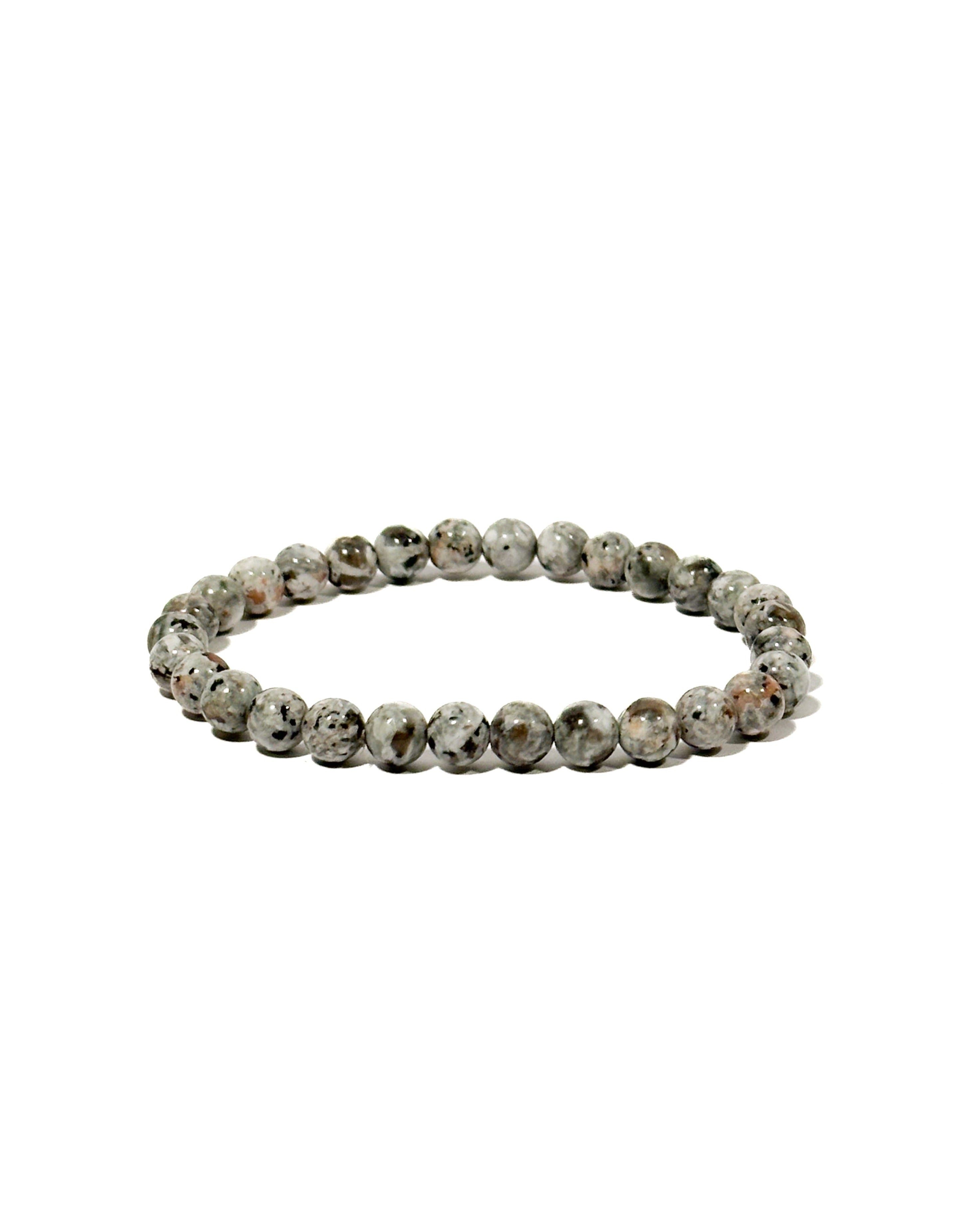 Stone Bracelet | Grey Marble Fleck