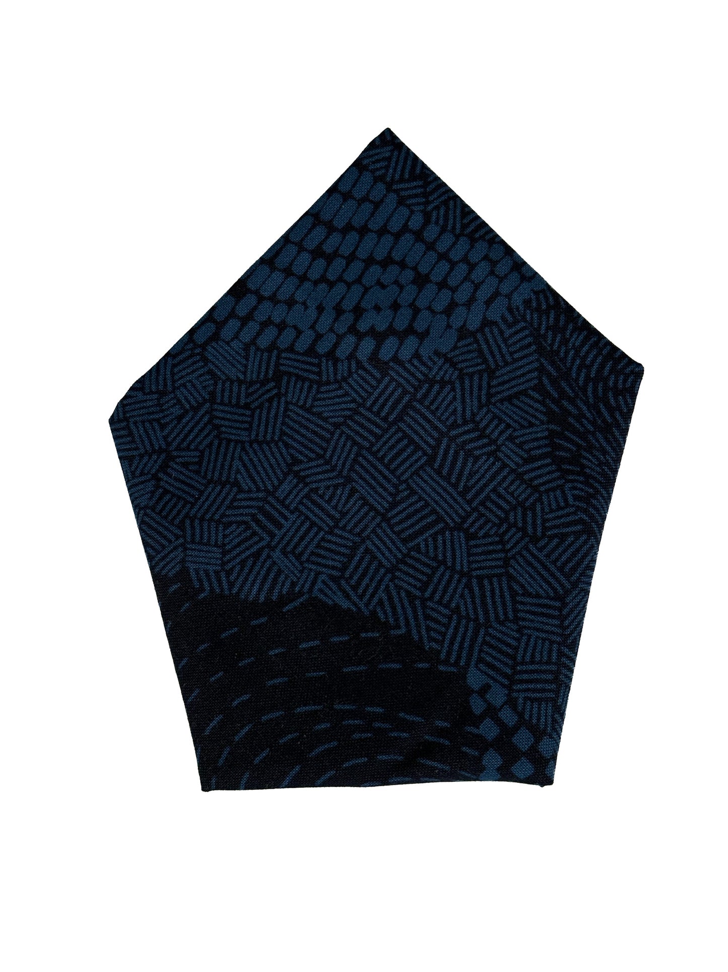 Pocket Square | Indigo Mountain Range