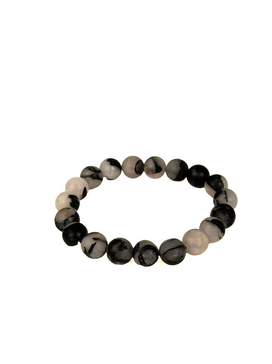 Stone Bracelet | Zebra Jasper