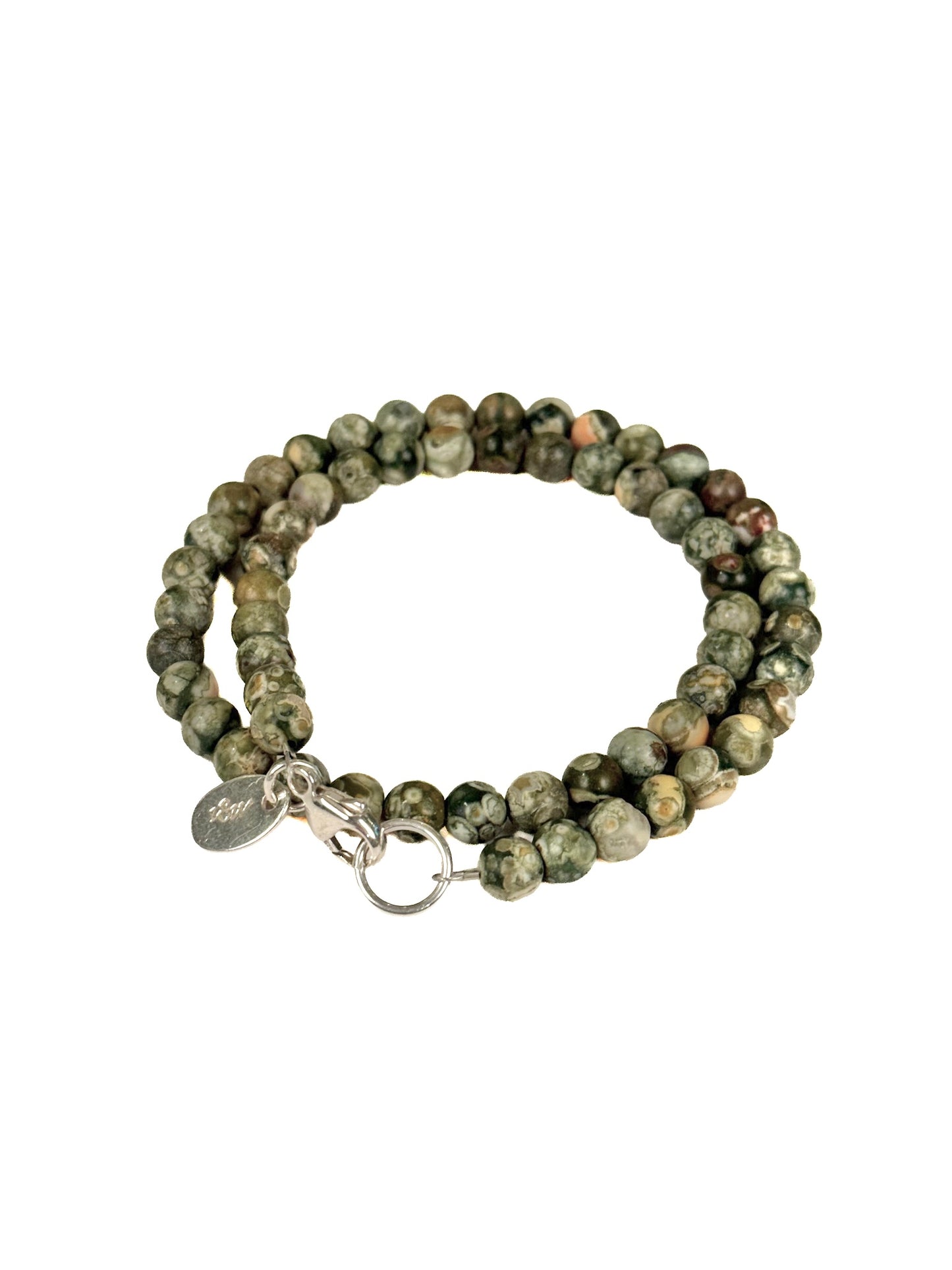 Aloha Stone Bracelet | Rainforest Jasper