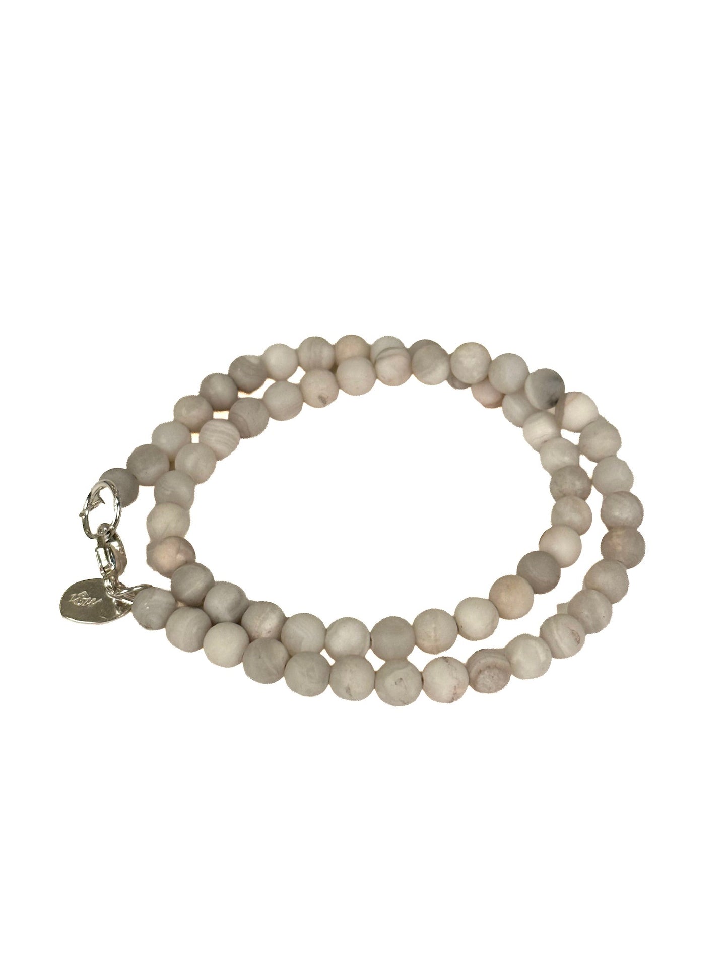 Aloha Stone Bracelet | White Jade