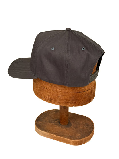 Snapback Baseball Cap | Olive Herringbone