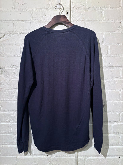 Vintage Pocket Tee | Navy