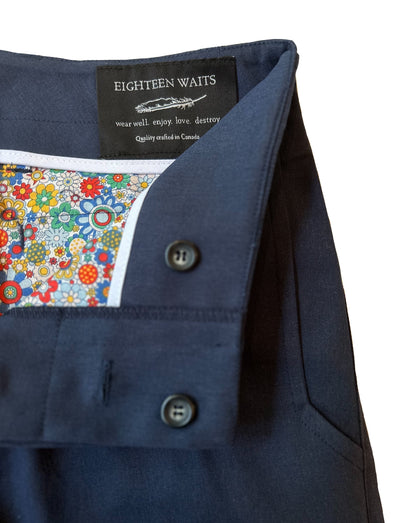 Made in Canada signature shorts from 18 Waits — a Sustainable Men's clothing brand offering Vintage Inspired menswear and Rock and Roll Fashion.