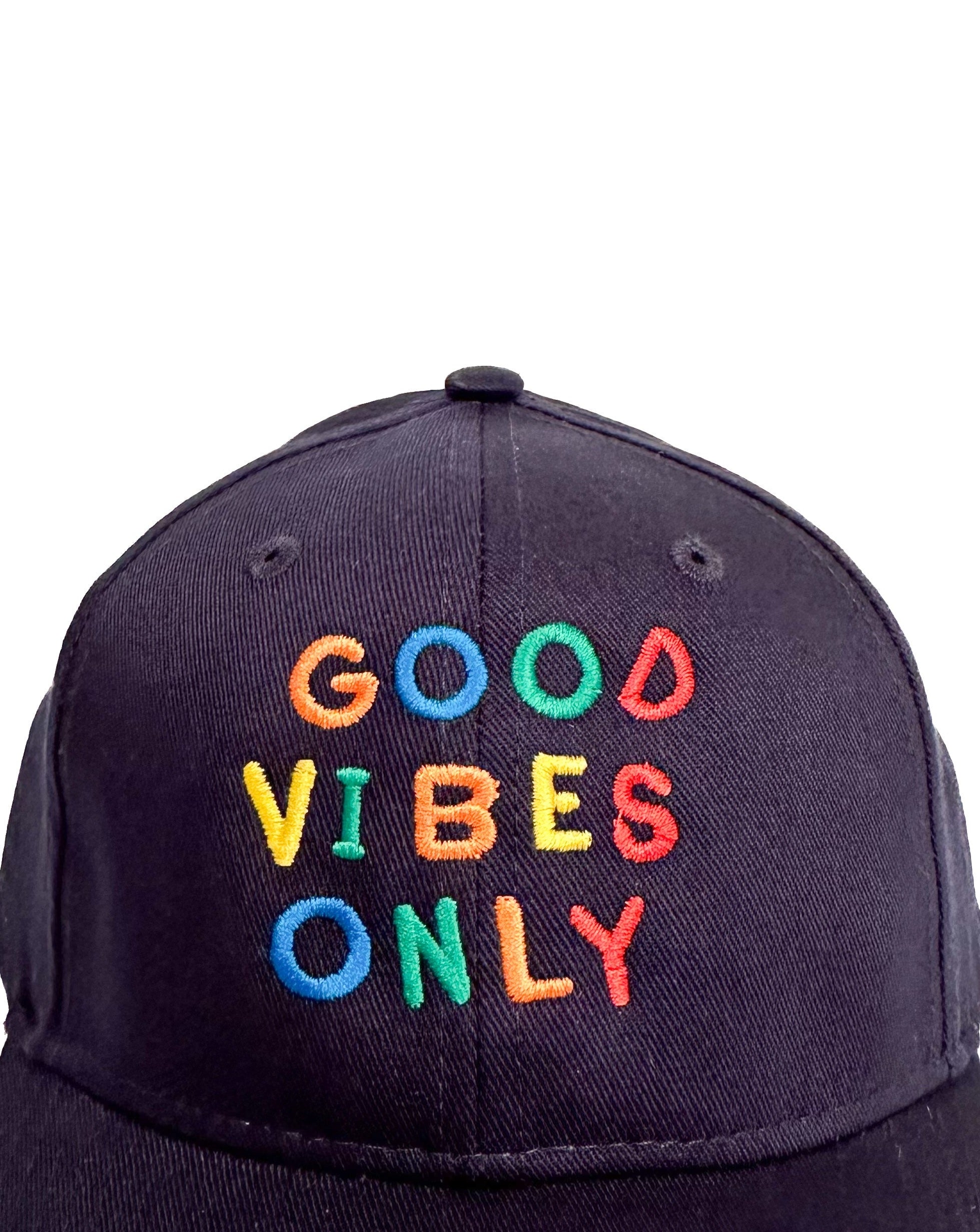 Camp Cap | Good Vibes Only on Navy