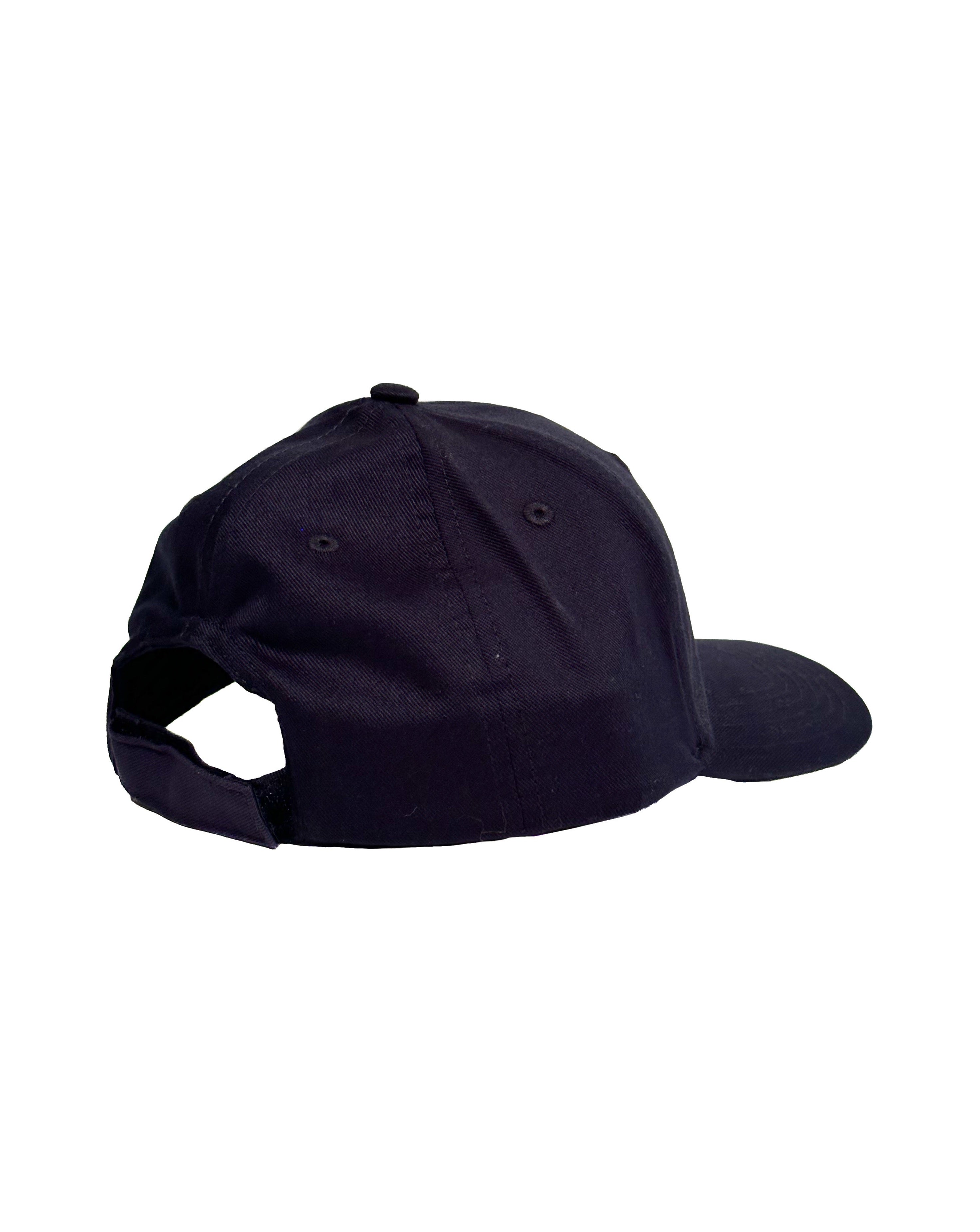 Camp Cap | White Heart on Navy