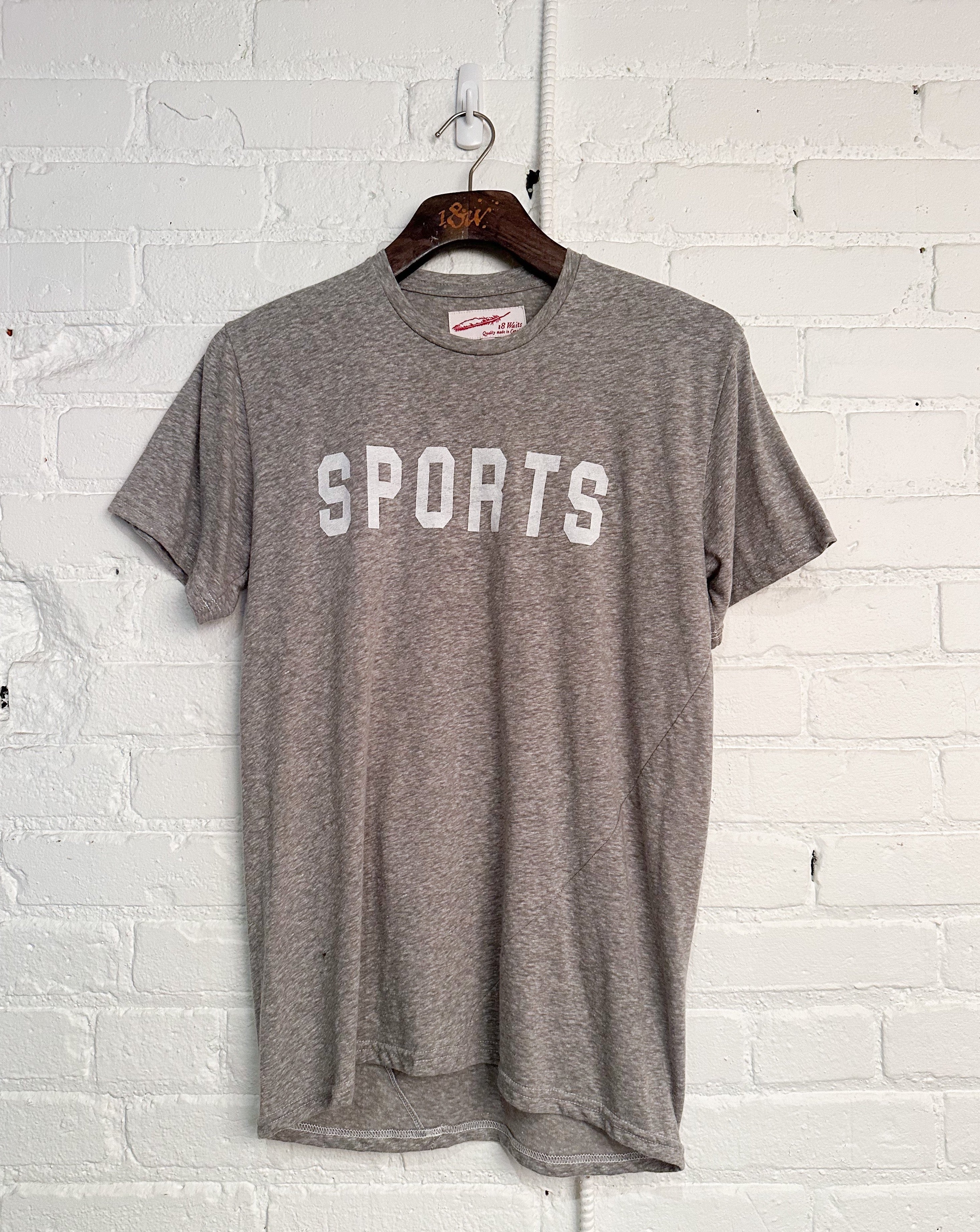 Vintage Graphic T-Shirt | Sports | Heather Ash