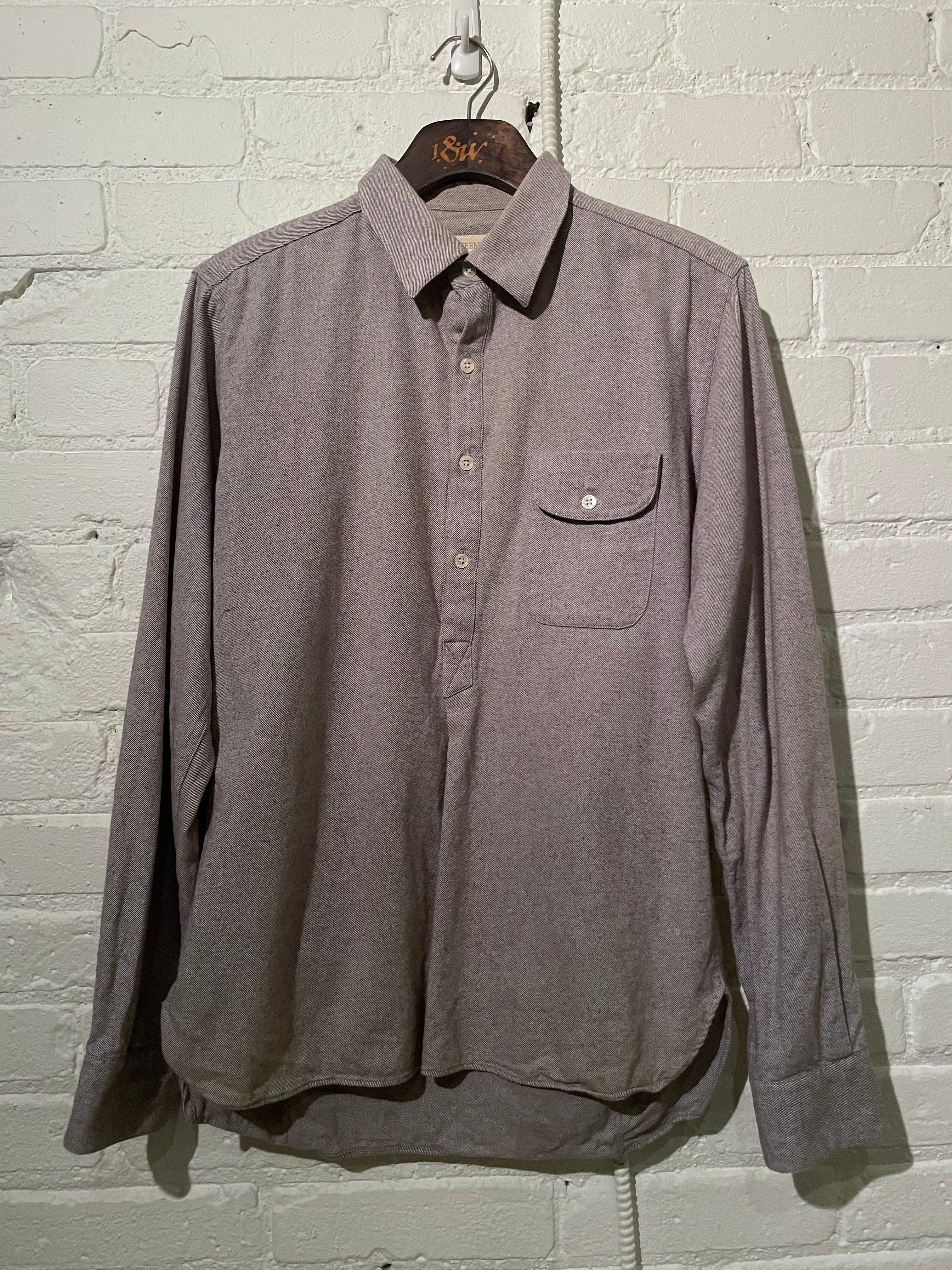 Vintage Long Sleeve Pullover | Light Grey