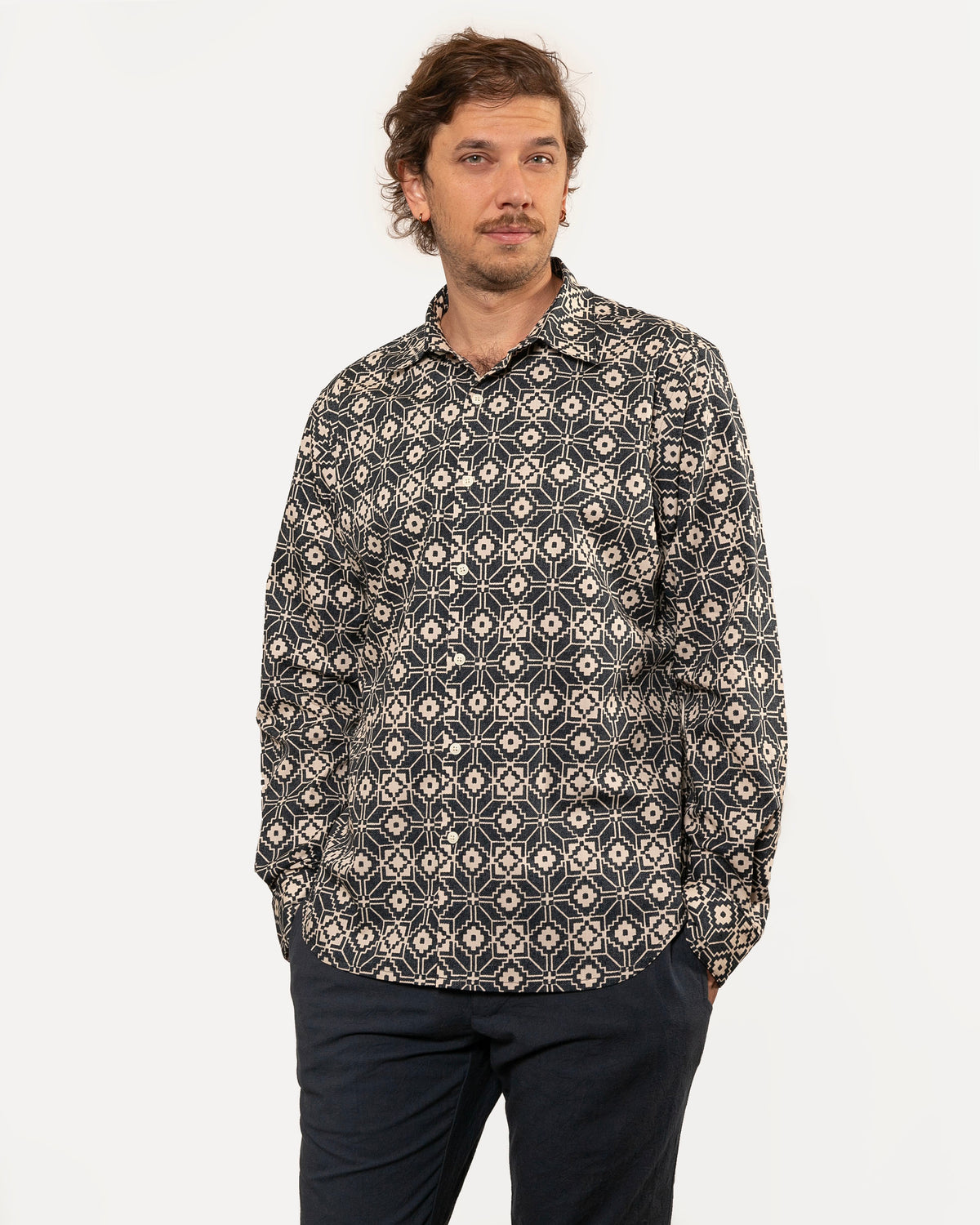 Long Sleeve Dylan | Navy Folklore