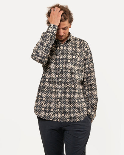 Long Sleeve Dylan | Navy Folklore