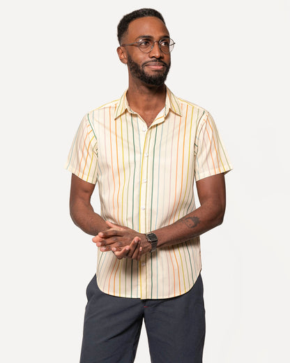 Short Sleeve Dylan | Carnival Stripes
