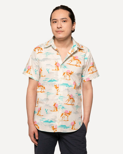 Short Sleeve Dylan | Pink Wild Horses