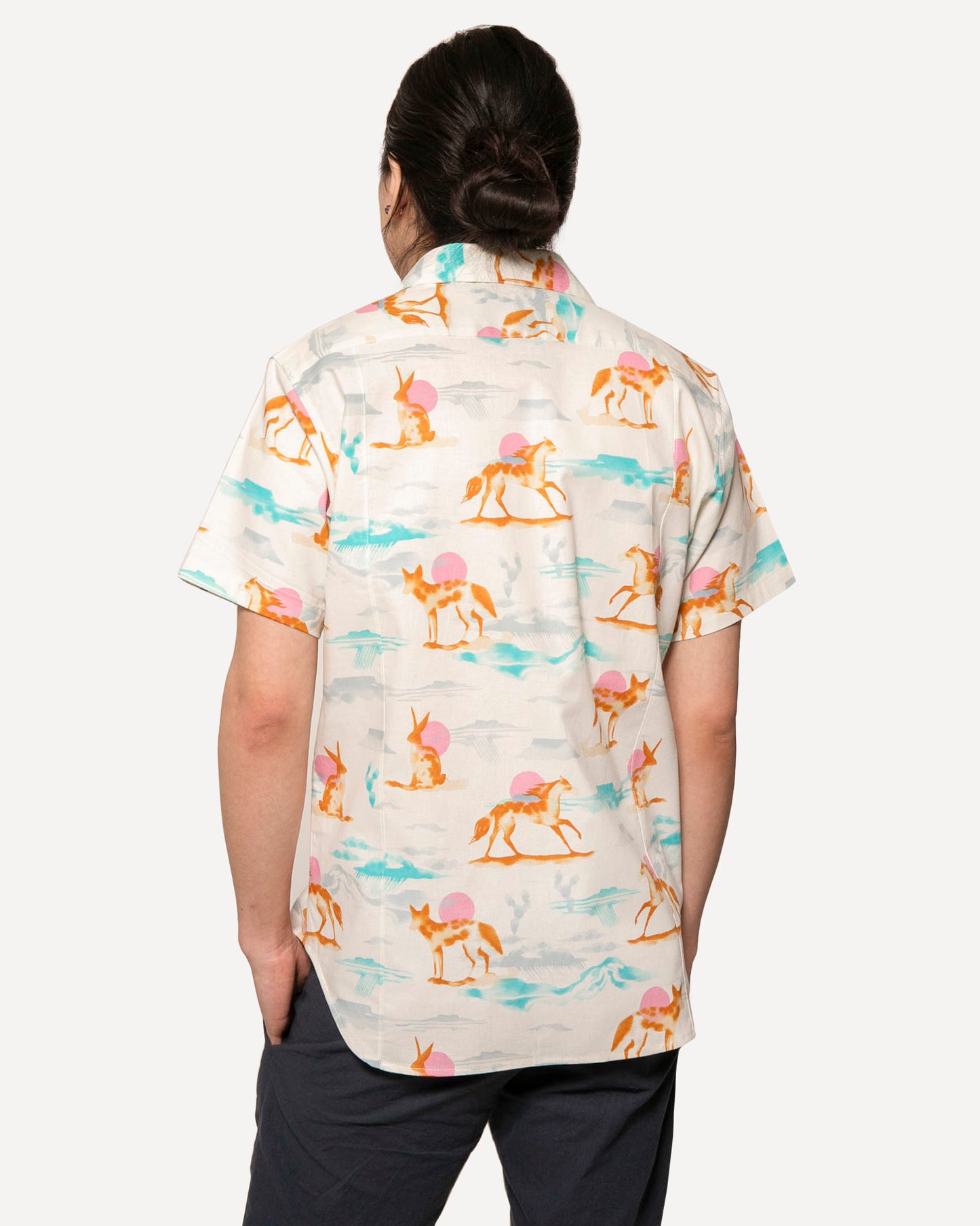 Short Sleeve Dylan | Pink Wild Horses