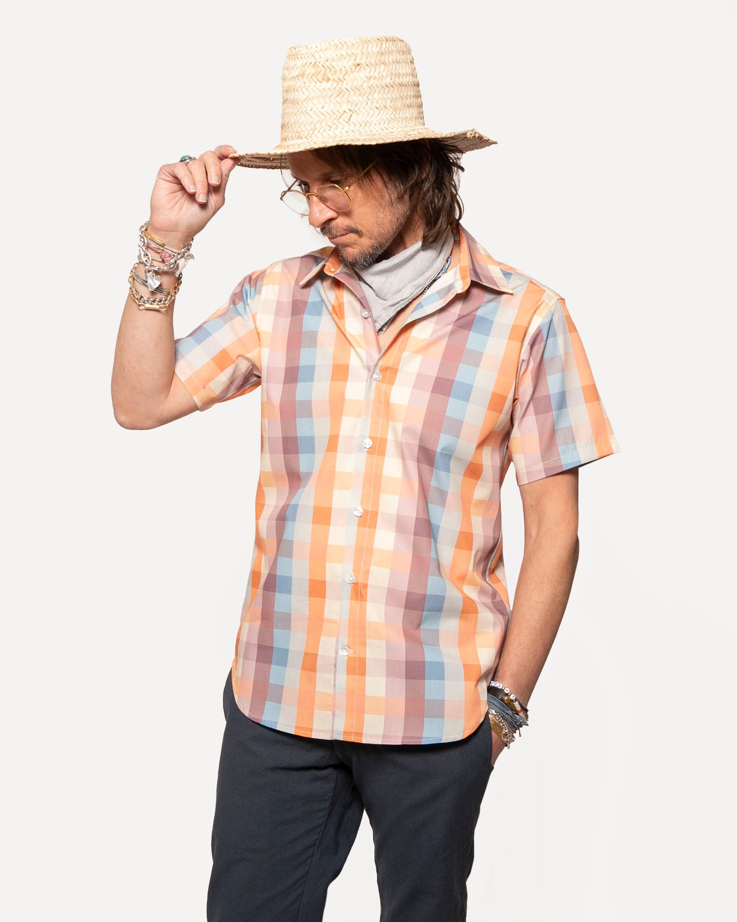 Short Sleeve Dylan | Summer Plaid