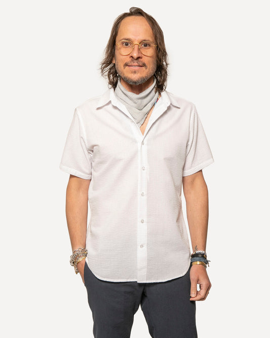 Short Sleeve Dylan | Summer Seersucker