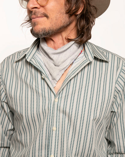 Long Sleeve Dylan | Vintage Navy Stripes