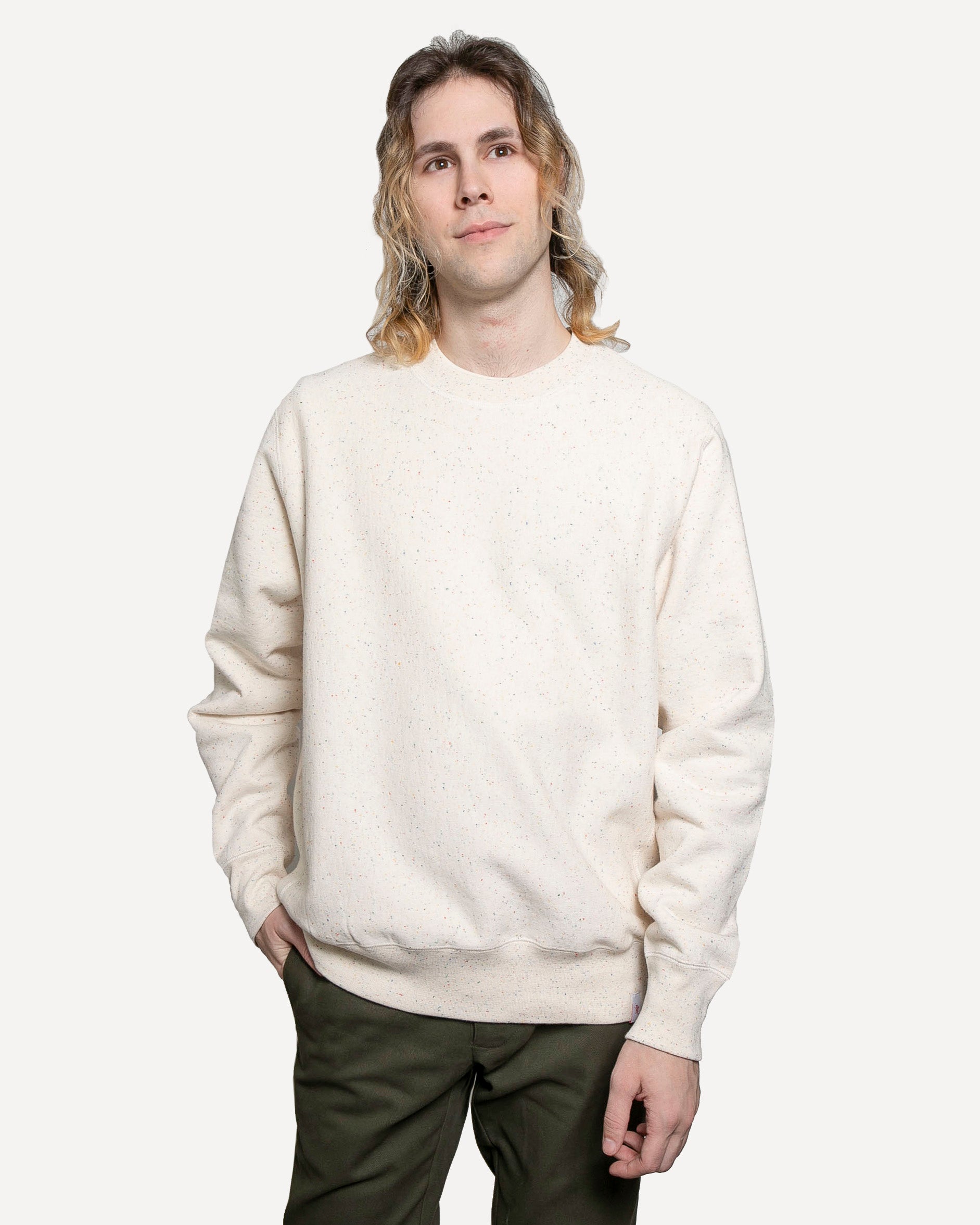 Made in Canada Classic crewneck from 18 Waits — a Sustainable Men's clothing brand offering Vintage Inspired menswear and Rock and Roll Fashion.