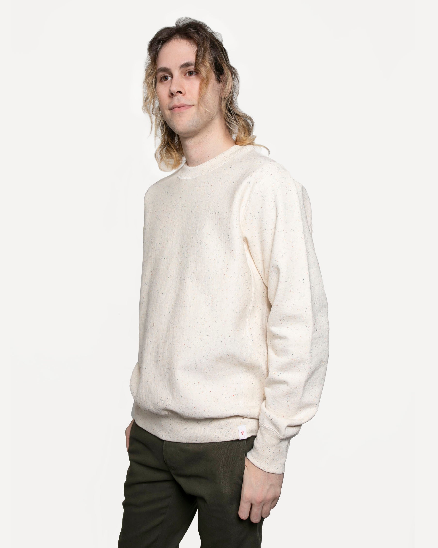 Made in Canada Classic crewneck from 18 Waits — a Sustainable Men's clothing brand offering Vintage Inspired menswear and Rock and Roll Fashion.