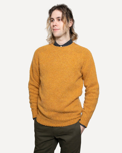 Made in Canada The Highland Crew Sweater from 18 Waits — a Sustainable Men's clothing brand offering Vintage Inspired menswear and Rock and Roll Fashion.