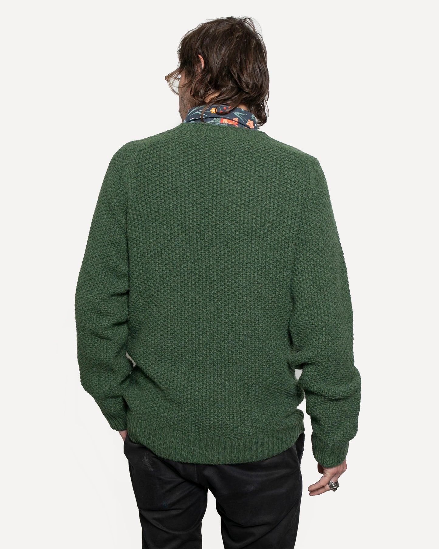 Made in Canada The Highland Raglan Crew Sweater from 18 Waits — a Sustainable Men's clothing brand offering Vintage Inspired menswear and Rock and Roll Fashion.