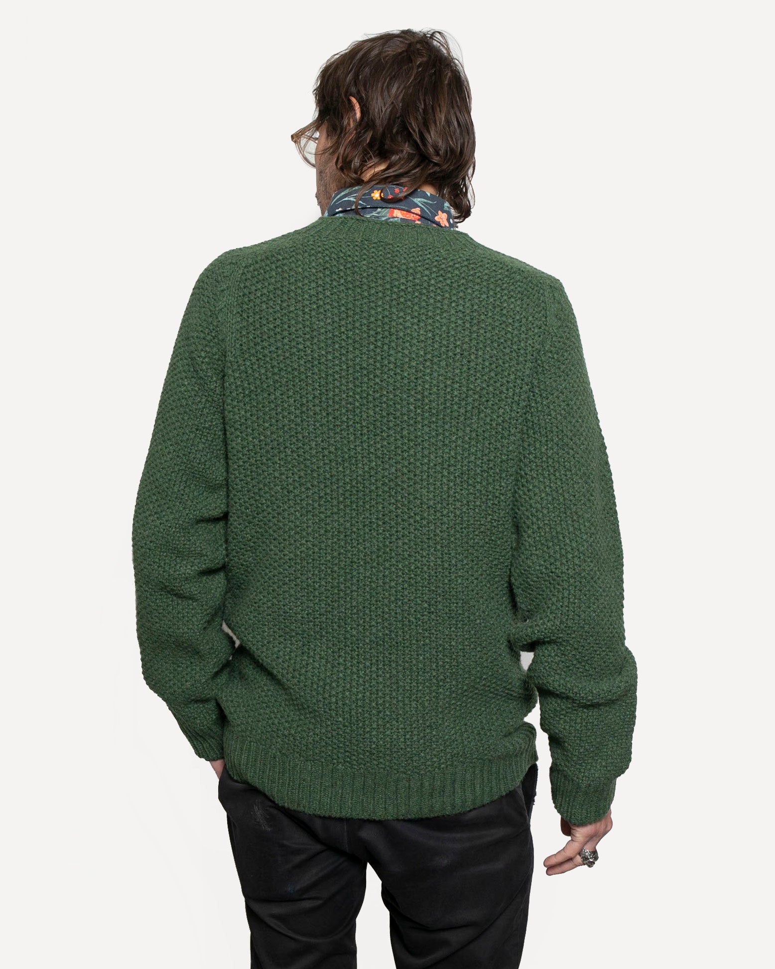 Made in Canada The Highland Raglan Crew Sweater from 18 Waits — a Sustainable Men's clothing brand offering Vintage Inspired menswear and Rock and Roll Fashion.