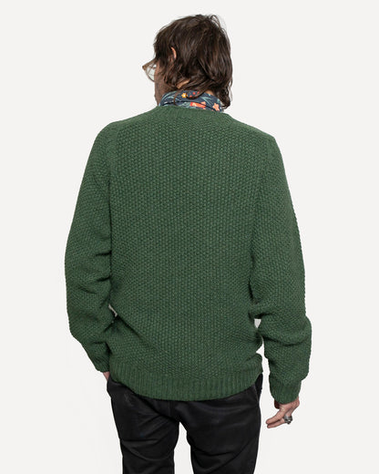 Made in Canada The Highland Raglan Crew Sweater from 18 Waits — a Sustainable Men's clothing brand offering Vintage Inspired menswear and Rock and Roll Fashion.