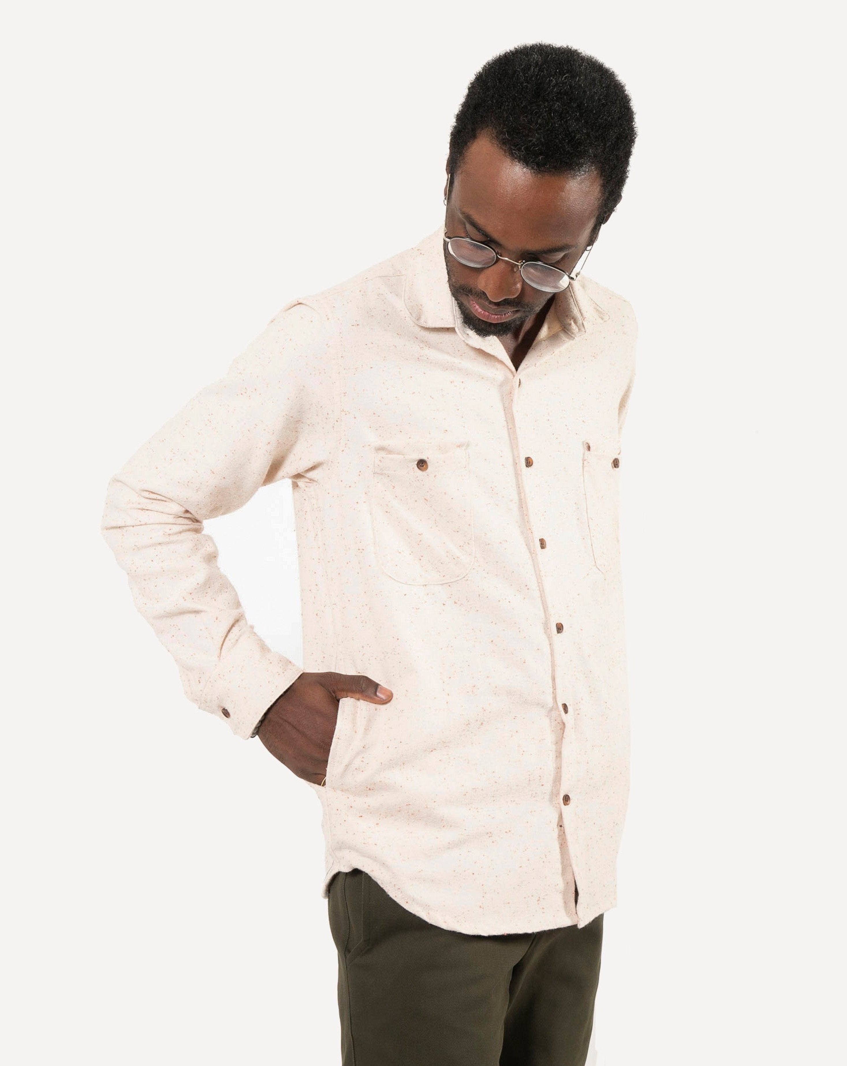 Woodsman Shirt | Cinnamon Fleck