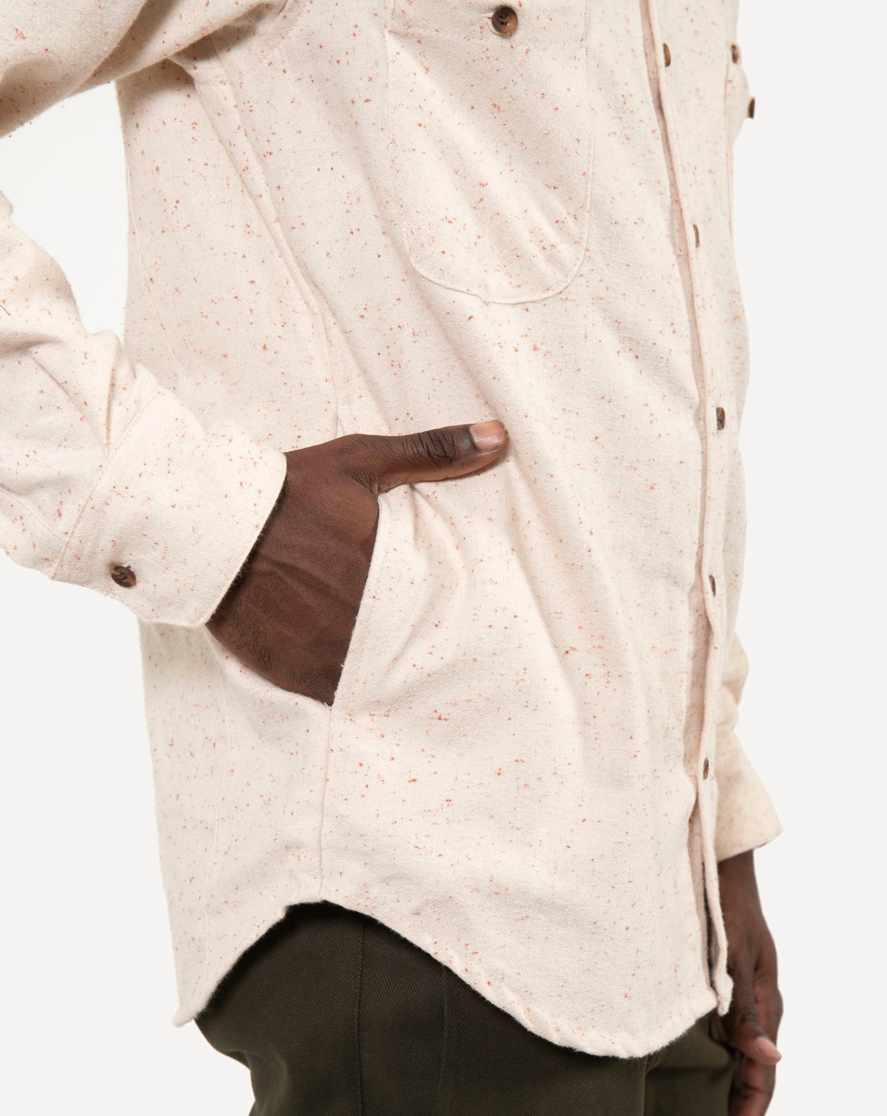 Woodsman Shirt | Cinnamon Fleck