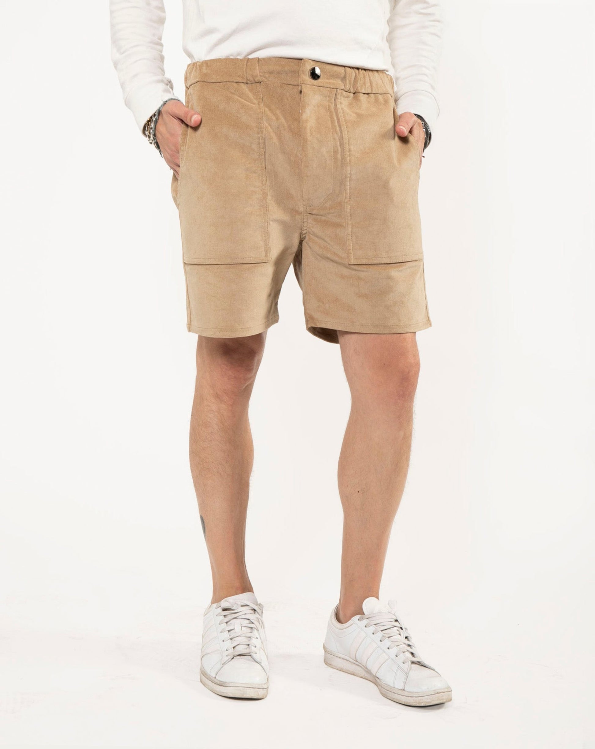 Made in Canada Malibu shorts from 18 Waits — a Sustainable Men's clothing brand offering Vintage Inspired menswear and Rock and Roll Fashion.