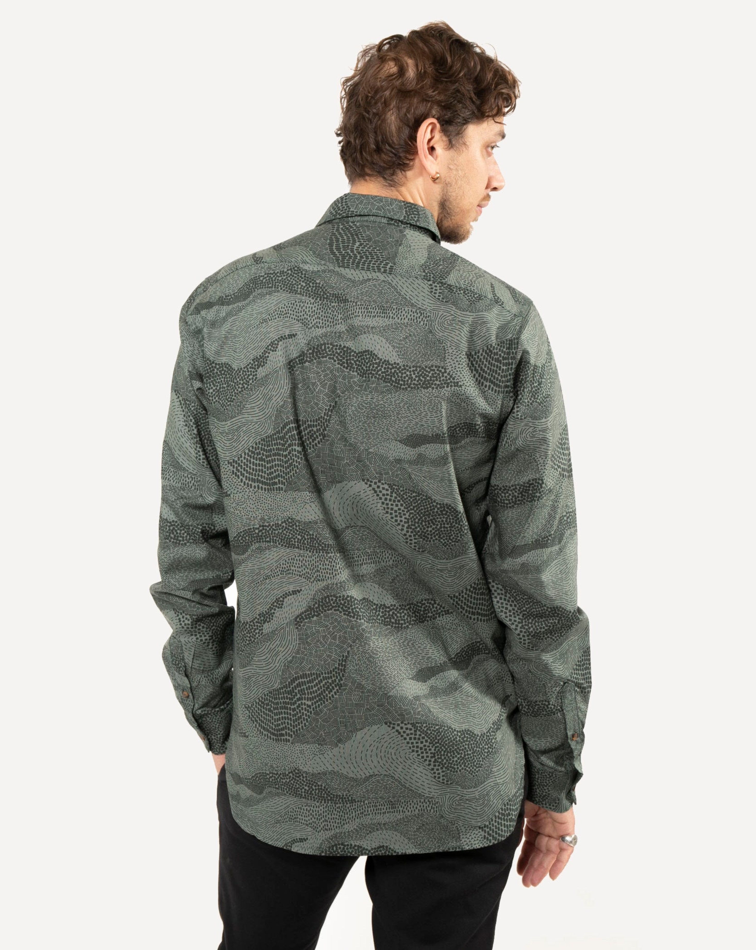 Long Sleeve Neuwirth Shirt | Evergreen Mountains