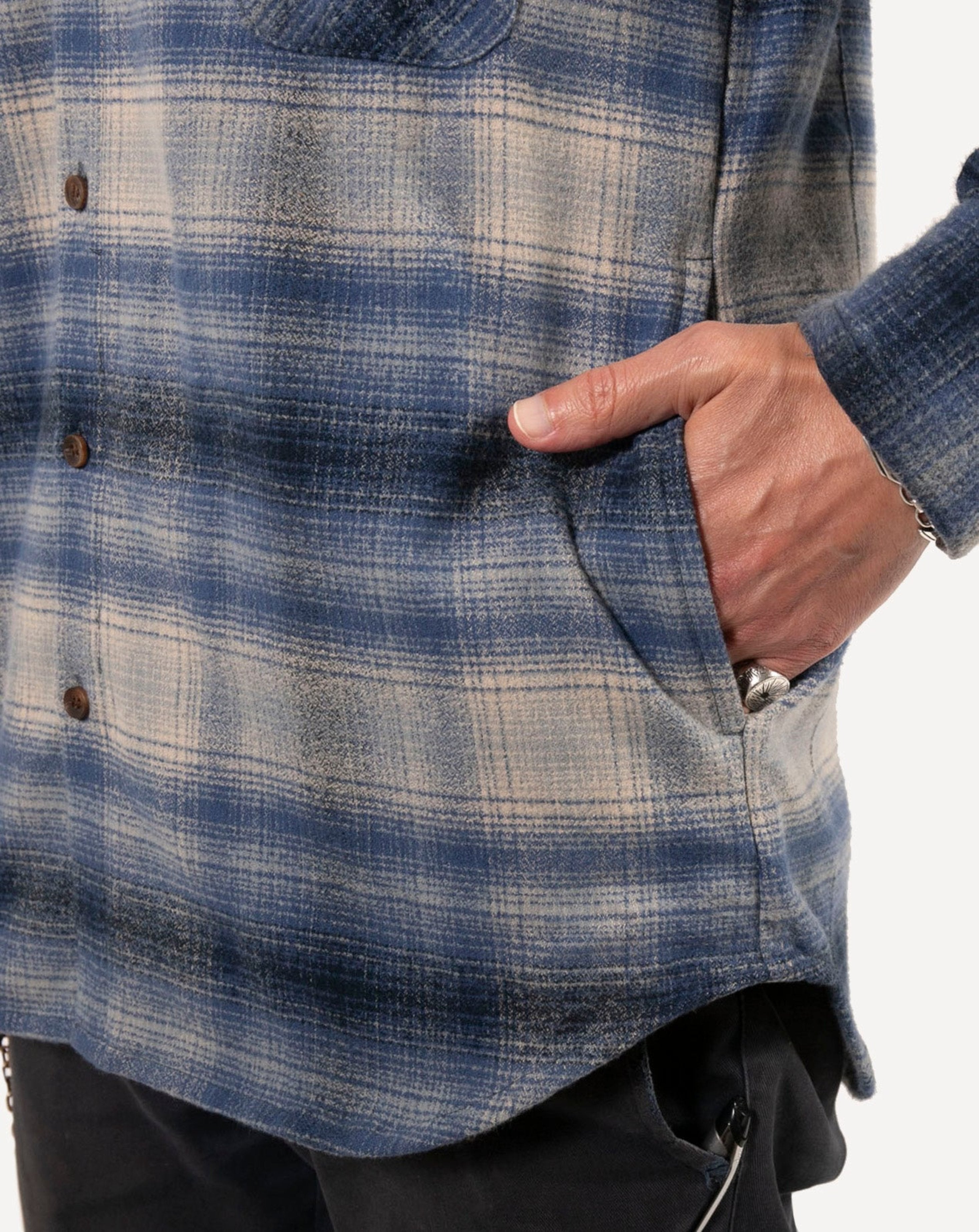 Woodsman Shirt | Sky Blue Sky Plaid