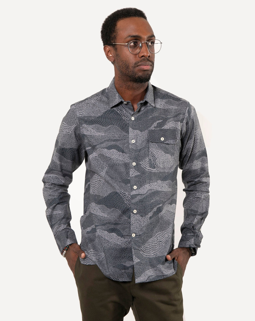 Long Sleeve Neuwirth Shirt | Midnight Mountains