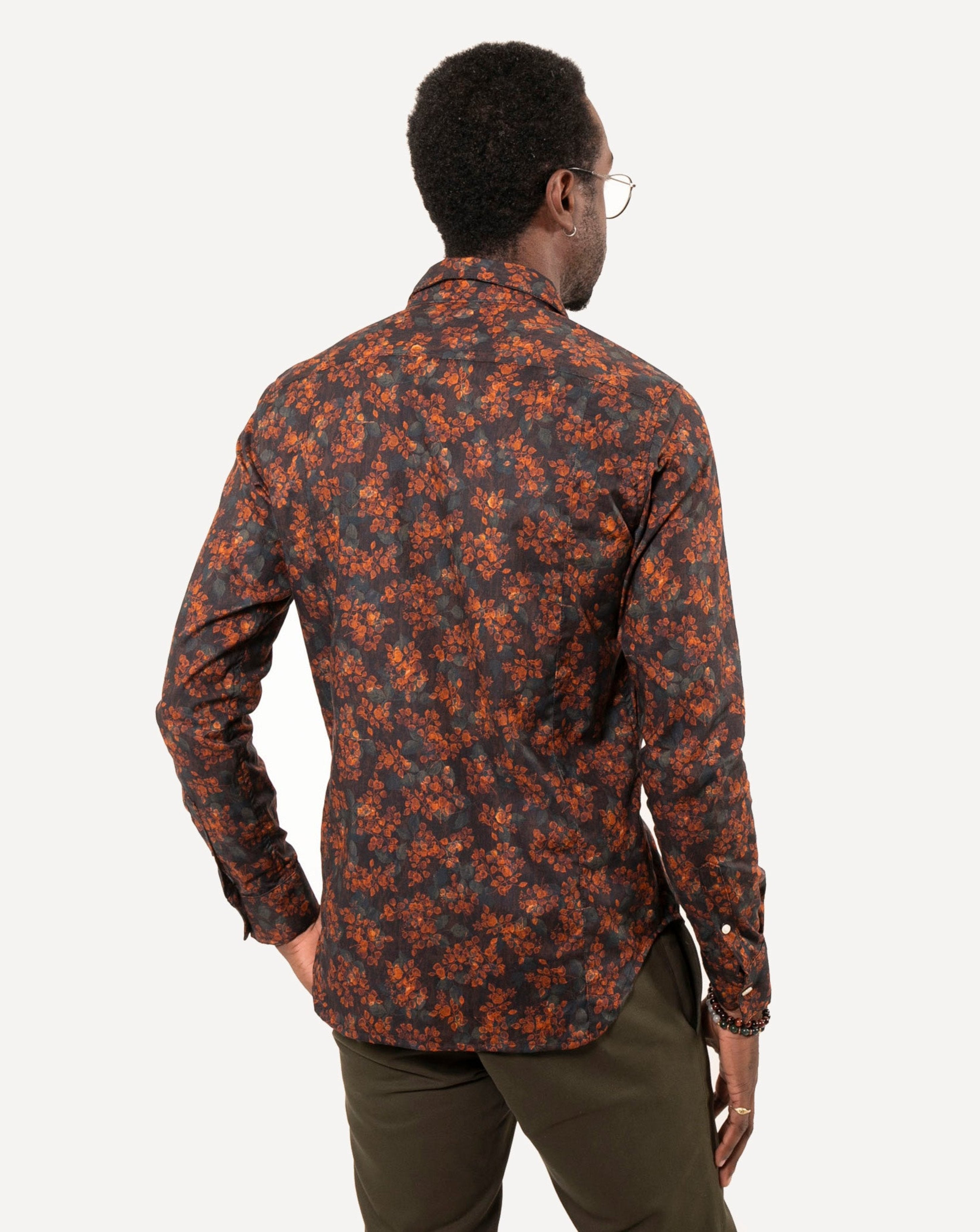 Long Sleeve Dylan Shirt | Autumn Garden