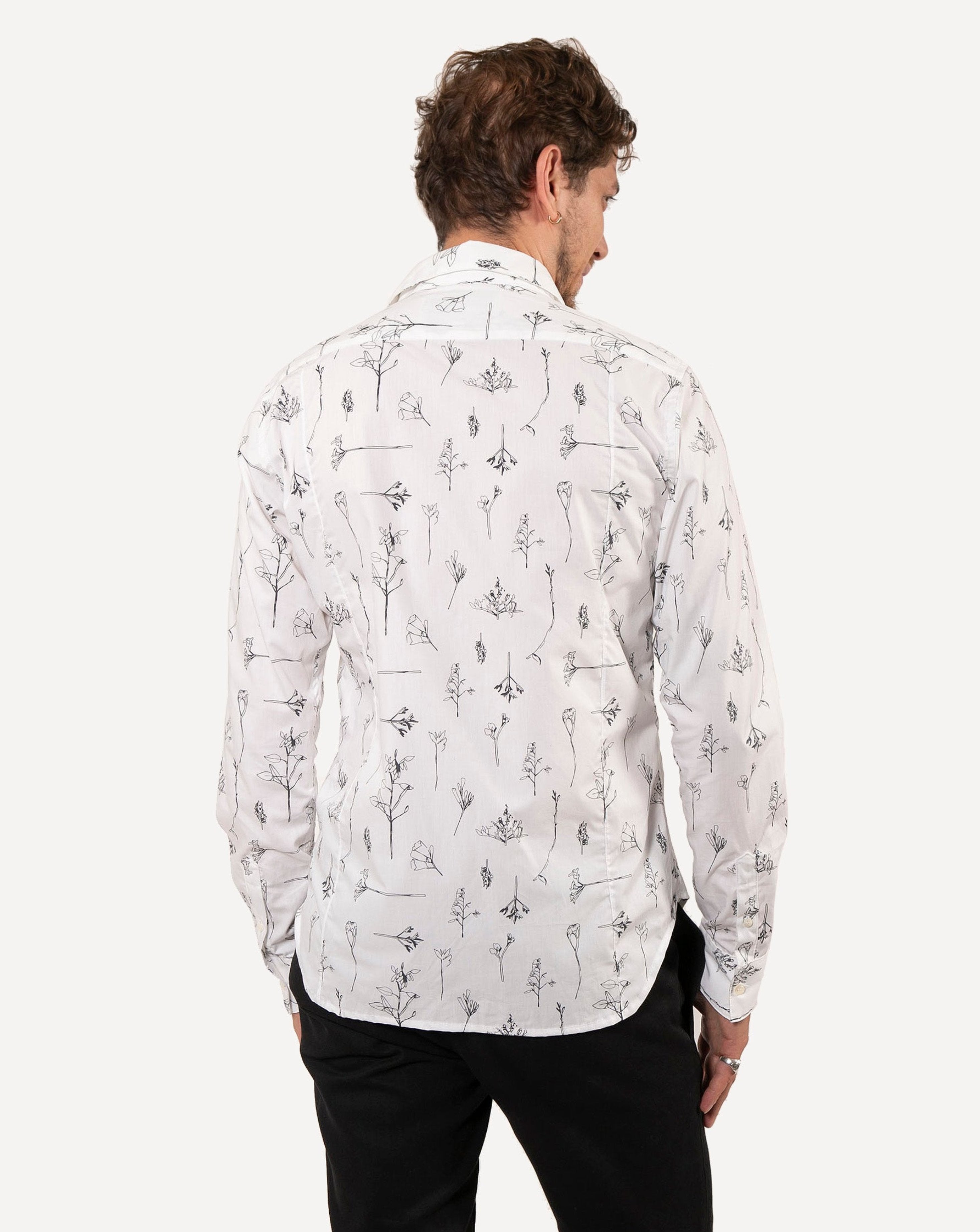 Long Sleeve Dylan Shirt | Garden Sketches