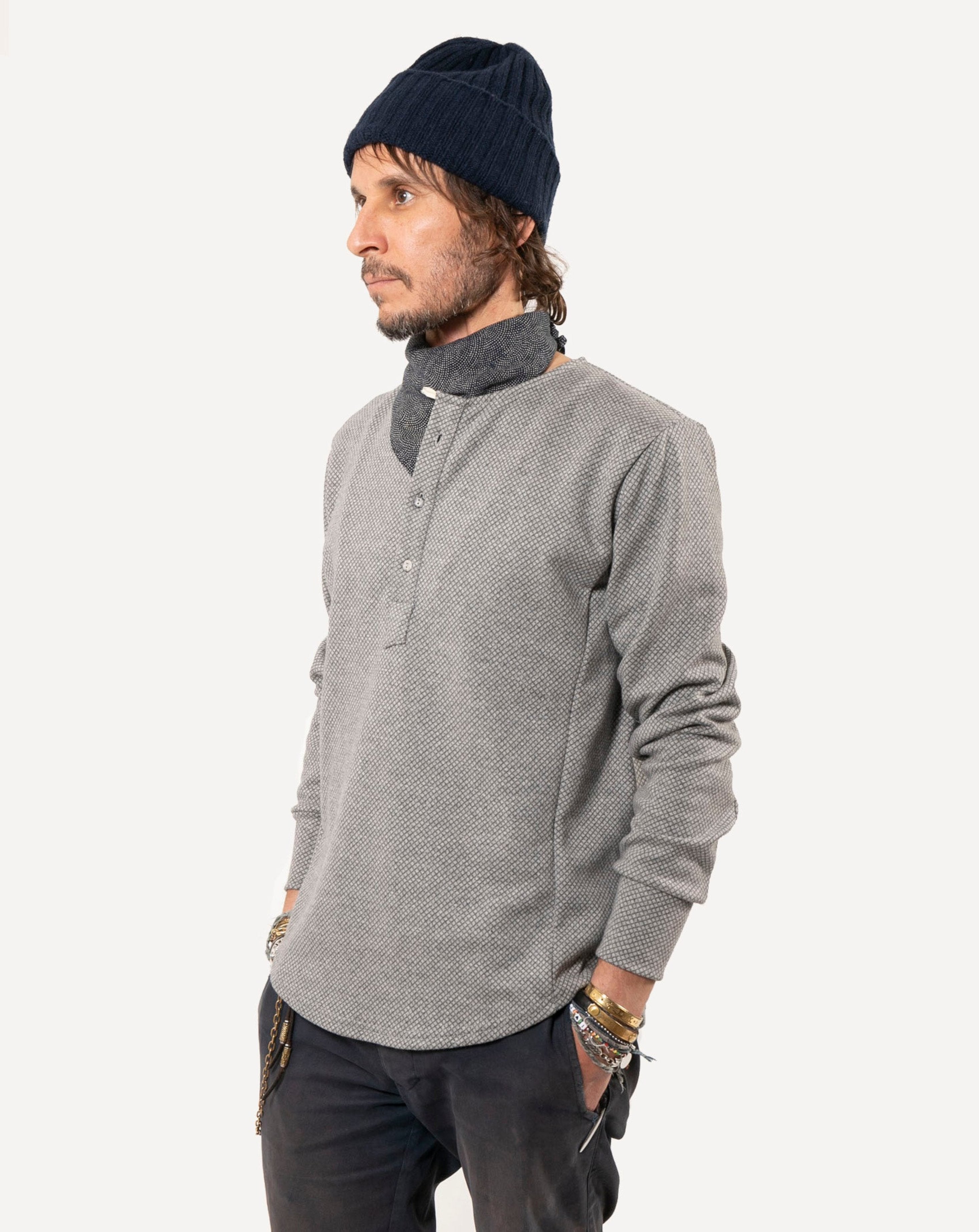 Heritage Henley | Grey Diamond Fleece