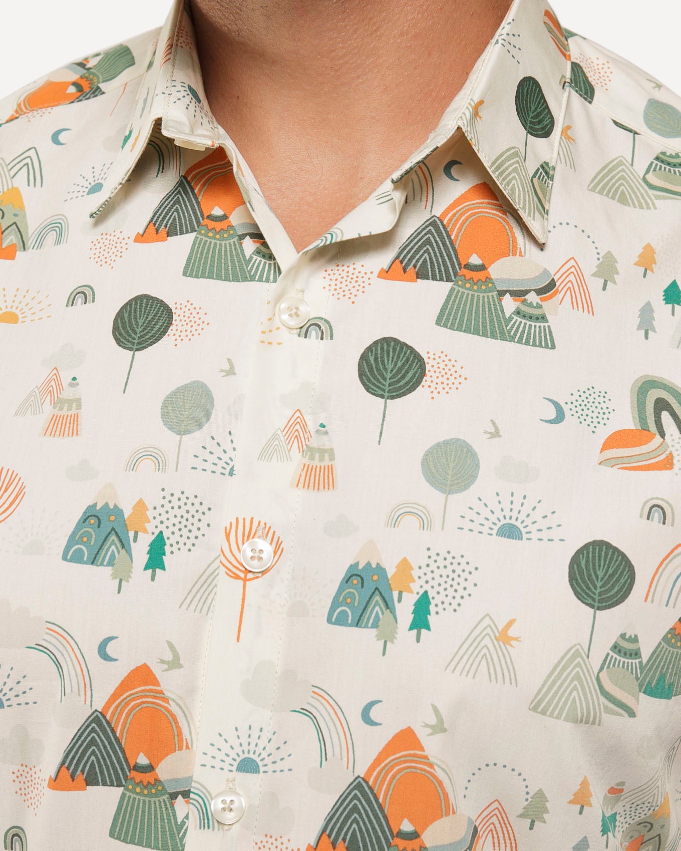 Made in Canada Long Sleeve Dylan Shirt from 18 Waits — a Sustainable Men's clothing brand offering Vintage Inspired menswear and Rock and Roll Fashion.