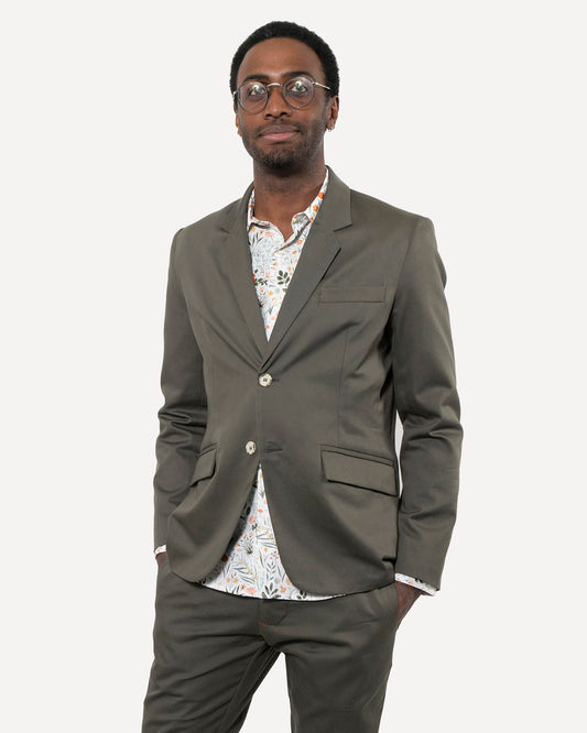 Made in Canada Blazer from 18 Waits — a Sustainable Men's clothing brand offering Vintage Inspired menswear and Rock and Roll Fashion.