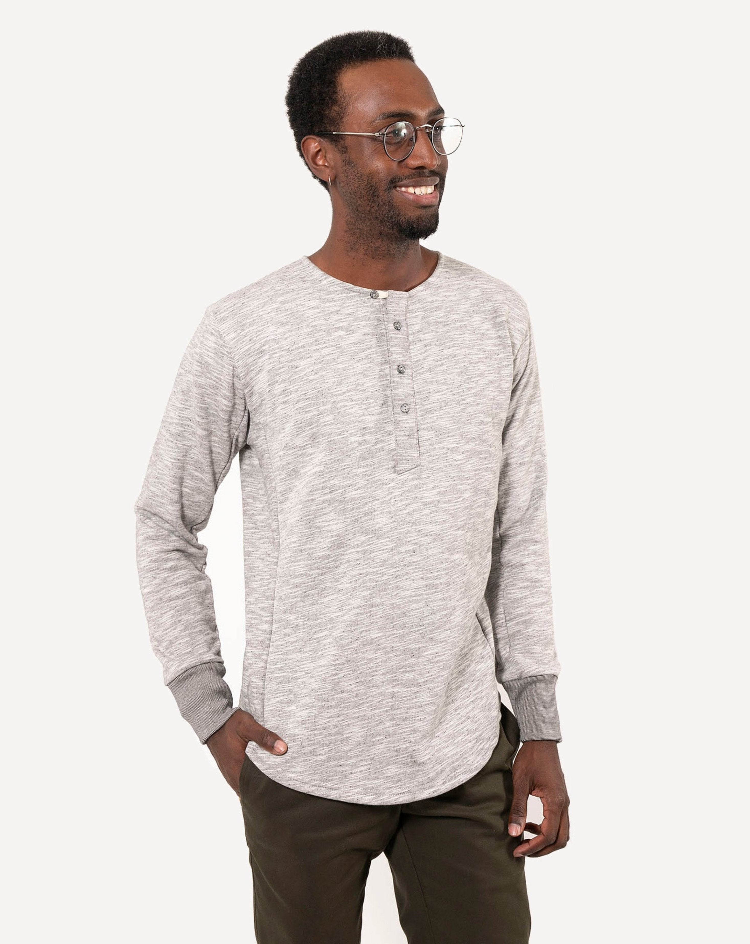 Heritage Henley | Light Grey Melange