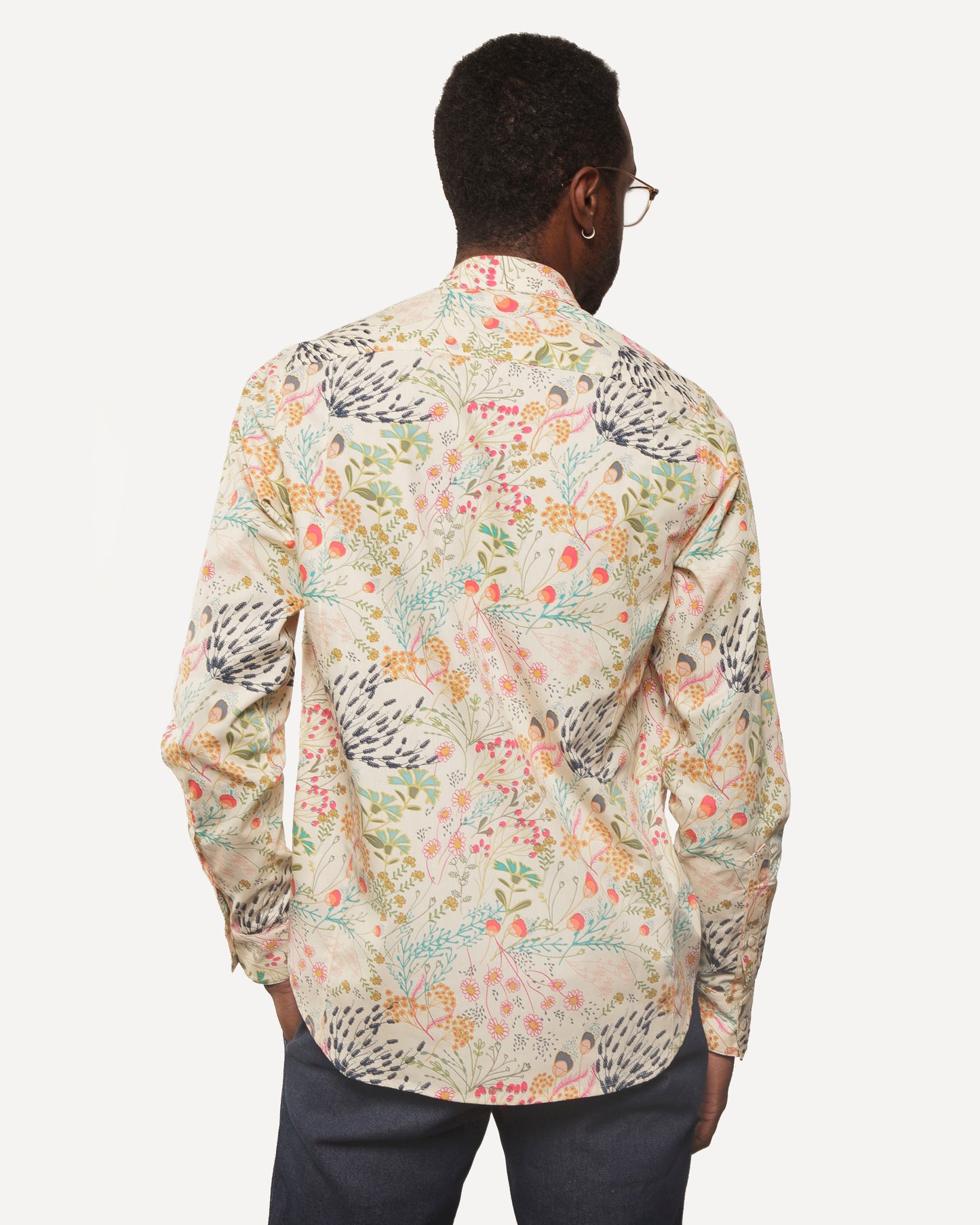 Made in Canada Long Sleeve Dylan Shirt from 18 Waits — a Sustainable Men's clothing brand offering Vintage Inspired menswear and Rock and Roll Fashion.