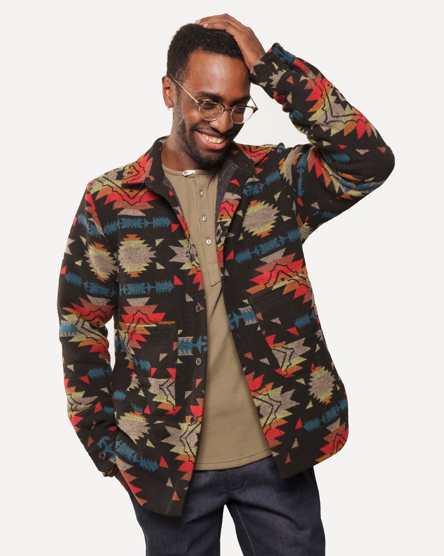 Made in Canada, the Weekender Jacket from 18 Waits — a Sustainable Men's clothing brand offering Vintage Inspired menswear and Rock and Roll Fashion. A refined Imogene and Willie alternative for those who value quality and character.